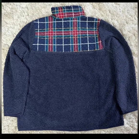 Nwt Vera Bradley Teddy Fleece Pullover Size Xl - Picture 5 of 8